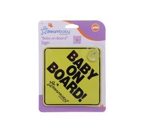 Señal bebé a bordo L211 amarillo Dreambaby