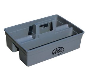 Balde canasto porta útiles gris All Clean