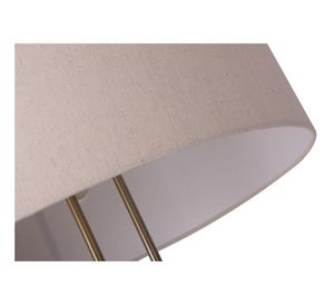 Lámpara pie 2L E27 H bronce Diseño 3