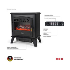 Chimenea eléctrica TH-FP75