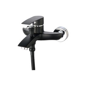 Combinación tina ducha Ibiza negro Vessanti