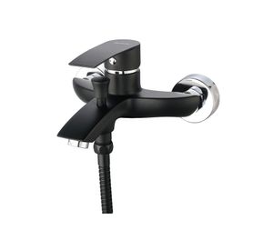 Combinación tina ducha Ibiza negro Vessanti