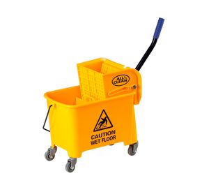 Carro estrujador 20 litros amarillo All Clean