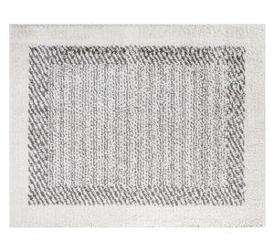 Alfombra shaggy 150x200 cm Magnolia crema/café Idetex