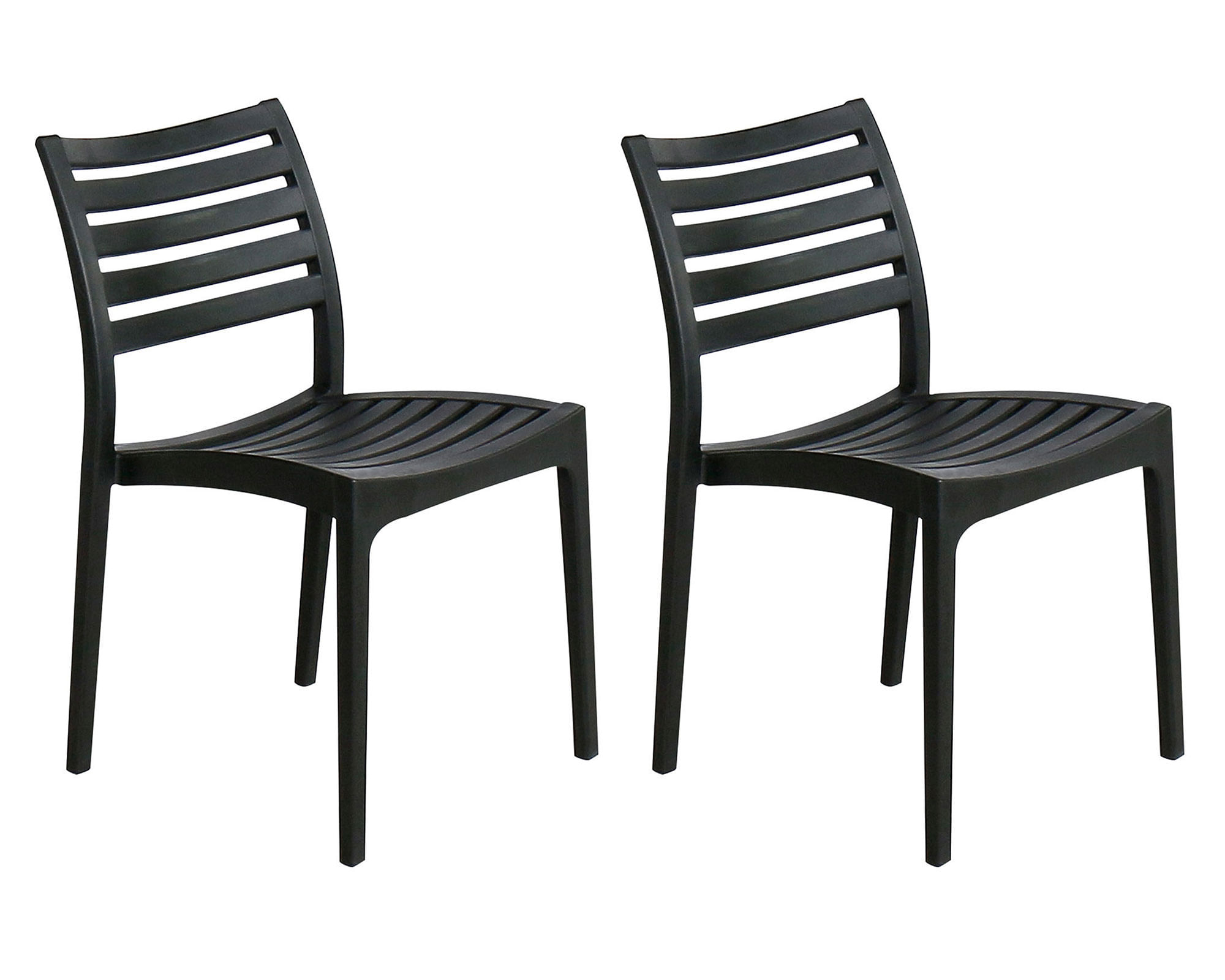 Idetex Silla Edus negro 2 unidades Idetex