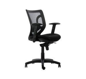 Silla de escritorio Black Max negro One Sit