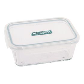 Hermético 420 ml vidrio Allegra