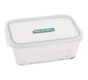 Hermético 420 ml vidrio Allegra