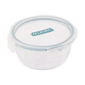 Hermético 370 ml vidrio Allegra