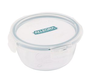 Hermético 370 ml vidrio Allegra