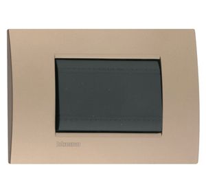 Interruptor armado 9/24 antracita square Bticino