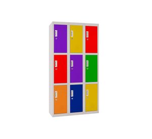 Locker oficina Llave 9 puertas OL3-03 Maletek