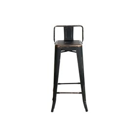 Silla bar Vintage negro Idetex