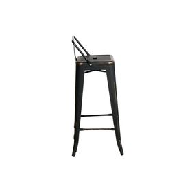Silla bar Vintage negro Idetex