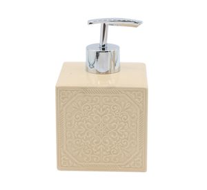 Dispensador jabón Boho ecru Cotidiana