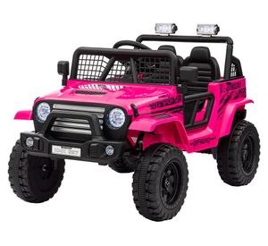 Jeep infantil a batería HBXM637R rosado