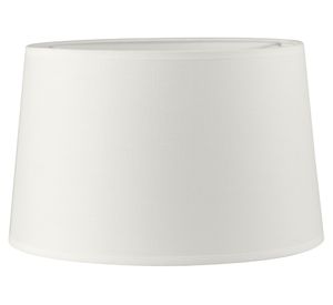 Pantalla 20x28x32 cm ecru lisa Abitare