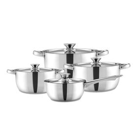 Batería 8 piezas 460-8ss Wens