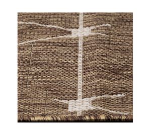 Alfombra sisal 240x340 cm Poseidon café Idetex