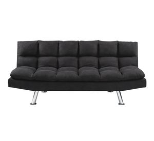 Futón Bari junior negro Idetex