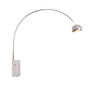 Lámpara pie 1L E27 arco acero Diseño 3