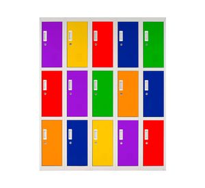 Locker oficina Llave 15 puertas OL5-03 Maletek