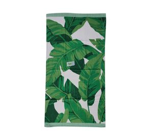 Toalla de playa 90x170 cm hoja grande Cotidiana
