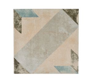 Porcelanato piso muro 25x25 cm Pompei Star azul 1 m2 Klipen