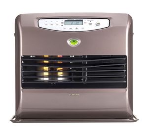 Estufa a parafina láser 14600 BTU FH-6747 café metálico Corona