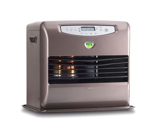 Estufa a parafina láser 14600 BTU FH-6747 café metálico Corona