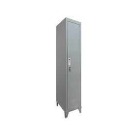 Locker ropero 1 puertas porta candado M1-01 gris Maletek