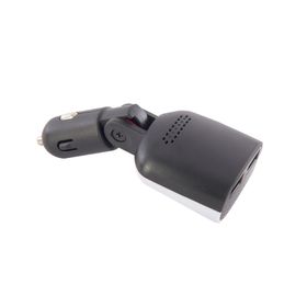 Cargador 2 puertos USB negro Datrak