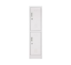 Locker office 2 puertas llave OLMN1-02 gris Maletek