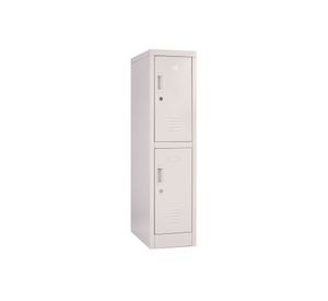 Locker office 2 puertas llave OLMN1-02 gris Maletek