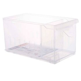 Organizador repisa alto transparente