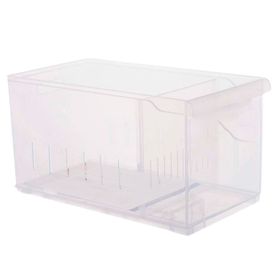 Organizador repisa alto transparente