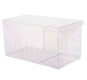 Organizador repisa alto transparente