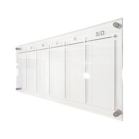 Pizarra 25.4x61 cm semanal Cotidiana.