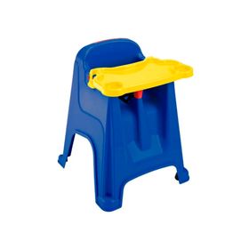Silla comedor bebé Vanity azul Rimax