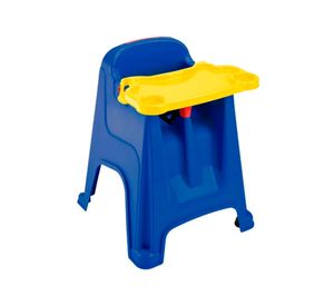 Silla comedor bebé Vanity azul Rimax