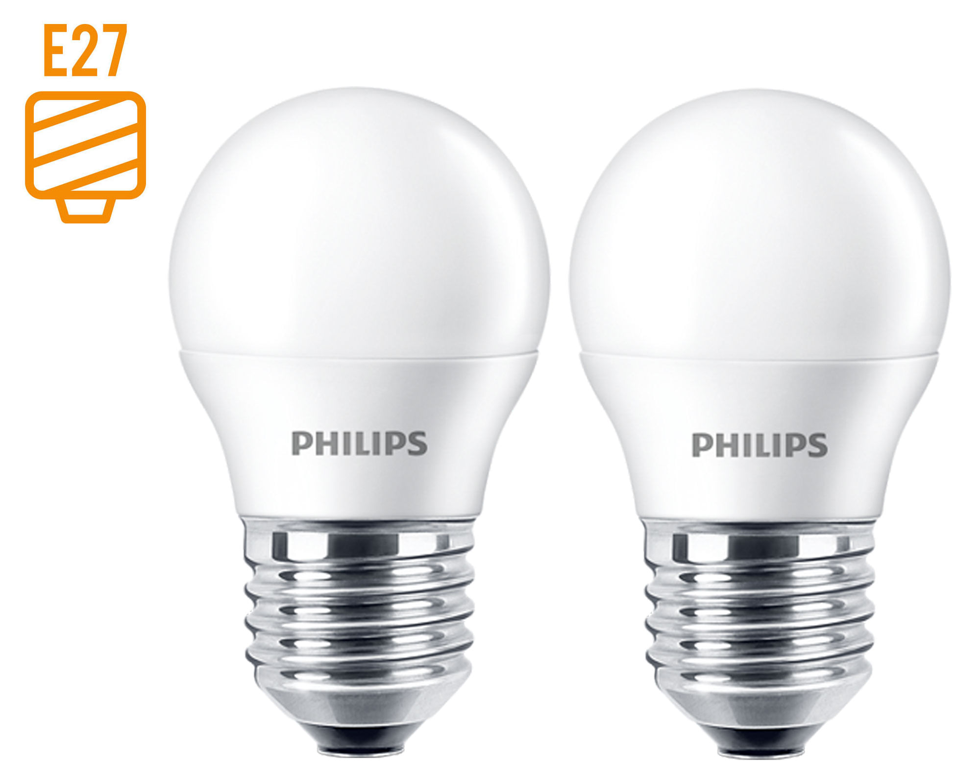 Ampolleta LED 40W E27 luz fría 2 unidades Philips