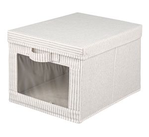 Organizador zapatos tapa ventana líneas