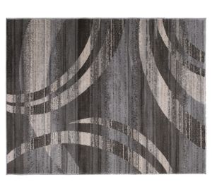 Alfombra 160x230 cm Heatset Qatar gris Idetex