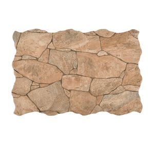 Cerámica piso muro Rodano piedra marrón 34x50 cm 1 m2