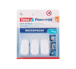 Gancho autoadhesivo Small blanco 3 unidades Tesa