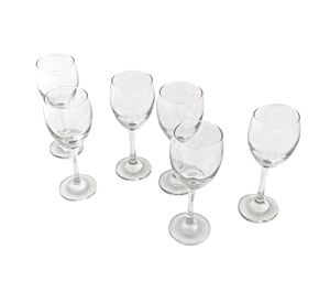 Copa vino 300 cm3 Versalles 6 unidades Cristar