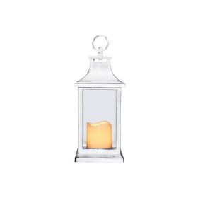 Fanal con vela LED blanco 2 unidades VGO