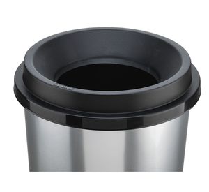 Papelero 25 litros plateado Rimax