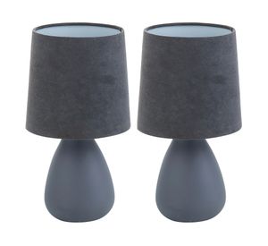 Lámpara sobremesa 1L E27 Agost 3 2 unidades Abitare