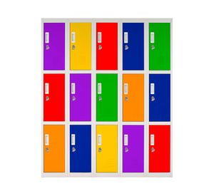 Locker oficina porta candado 15 puertas OL5-03 Maletek